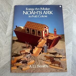 Easy to Make Noah's Ark A.G. Smith Paper Dolls Craft Book Vintage 1989